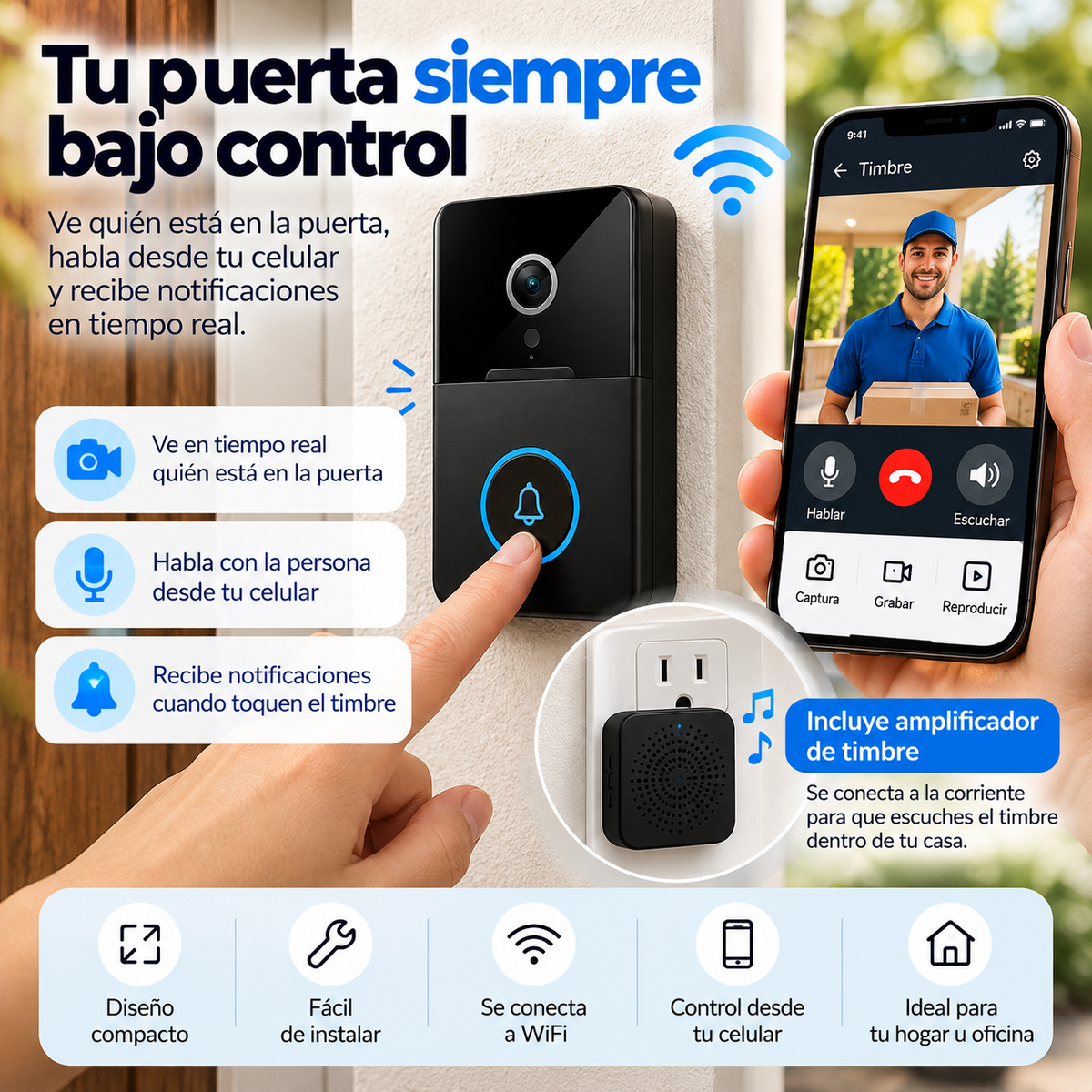 Timbre con Video